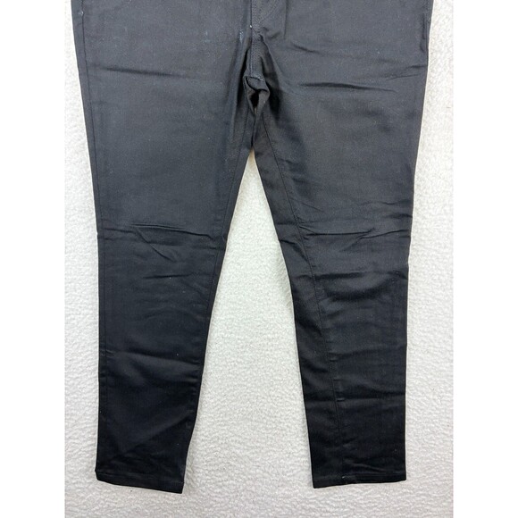 SELECTED HOMME Men’s 32x32 Skinny Black Raw Stretch Indigo Denim Jeans Fabios‎ - Picture 3 of 14